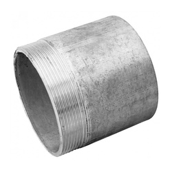 Резьба короткая ДУ32 стальная, оцинкованная ГОСТ 3262-75