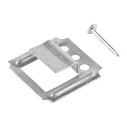 Кляймеры N5 с гвоздями, для крепления вагонки из осины и липы (80 шт)