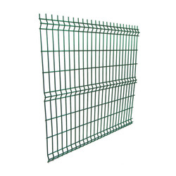 Секция заборная Оптимум, ячейка 60х200 мм, d=3/4 мм (1,5х2,5 м) ПВХ покрытие