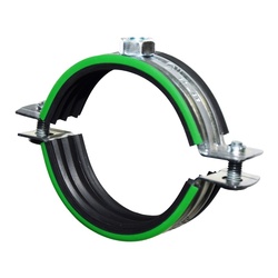 Хомут для труб 3/8" (16-19 мм) с уплотнителем и гайкой М8/1х20 мм