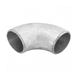 Отвод 90гр. крутоизогнутый шовный Дн 33,7 (Ду 25) под приварку, оцинк.
