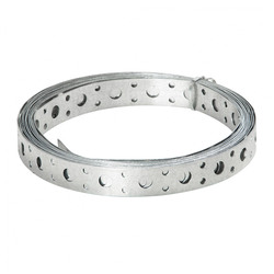 Лента монтажная перфорированная, 12х0,55 мм (25 м) оцинкованная