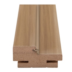 Коробка дверная Olovi, телескоп, экошпон, однопол., дуб золот., б/ф, 32х70 мм