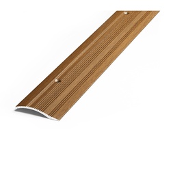 Порог разноуровневый Лука, орех, перепад 2,2-10 мм (0,9 м х 39,4 мм)