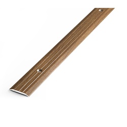 Порог стыкоперекрывающий Лука, дуб престиж (0,9 м х 25 мм)