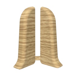 Заглушка Ideal Комфорт, сосна золот., 55 мм (50 шт., 25 лев., 25 прав.)