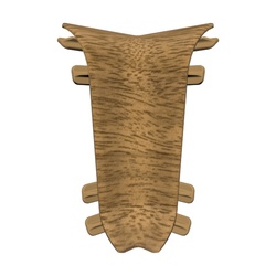 Угол внутренний Ideal Комфорт, сантал, 55 мм (25 шт.)