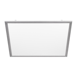 Панель LED ультратонкая 595х595х9 мм, 40 Вт, равномерная засветка, 4000 К, без драйвера, серая