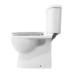 Унитаз-компакт Sanita Luxe Арт комфорт, горизонт. выпуск, 620х345х765 мм