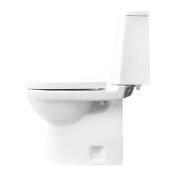 Унитаз-компакт Sanita Luxe Некст комфорт, горизонт. выпуск, 618х351х771 мм