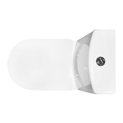 Унитаз-компакт Sanita Luxe Некст комфорт, горизонт. выпуск, 618х351х771 мм