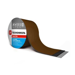 Лента-герметик самоклеящаяся Технониколь Никобенд, коричневый, 10х1000 см