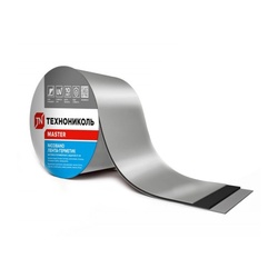 Лента-герметик самоклеящаяся Технониколь Никобенд, серебристый, 10х1000 см
