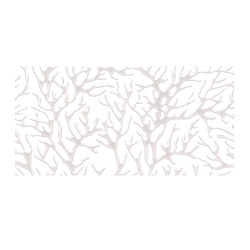 Декор настенный Нефрит Шелби, светлые кораллы, 400х200х8 мм
