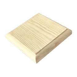 Крышка для столба, сорт Экстра, хвоя, 100х100 мм