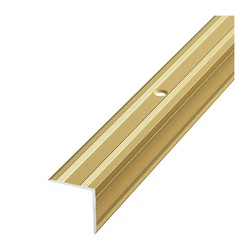 Порог угловой Лука ПУ 05-1350-02, золото (1,35 м х 20 мм х 20 мм)