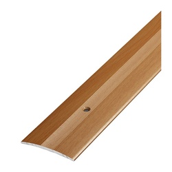 Порог стыкоперекрывающий Лука, бук натуральный (1,8 м х 37 мм)