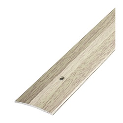 Порог стыкоперекрывающий Лука, дуб беленый (1,8 м х 37 мм)