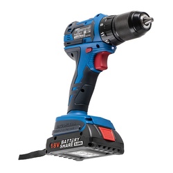 Дрель-шуруповерт Trigger 20111, бесщеточная, 2 аккумулятора Li-ion (2Ач), 18V, 13 мм, 72 Нм, кейс