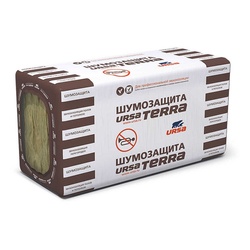 Утеплитель Ursa Terra Шумозащита 1250х610х100 мм, 5 шт