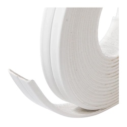 Лента клейкая бордюрная для ванн и раковин, белая, 12,8 мм х 3,35 м