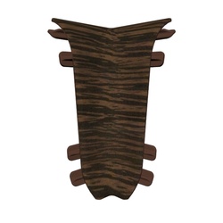 Угол внутренний Ideal Комфорт, венге, 55 мм (20 шт)