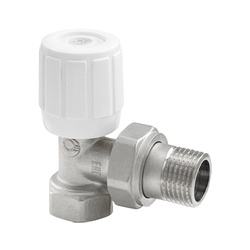 Клапан ручной регулировки для радиатора, угловой, 3/4"