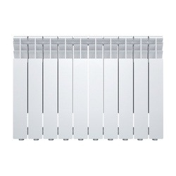 Радиатор алюминиевый Oasis Eco, 500х80 мм, 10 секций