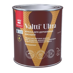 Краска для деревянных фасадов Tikkurila/Tikkivala Valtti Ultra основа A матовая (0,9 л)