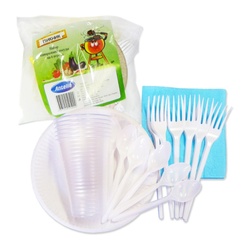 Набор одноразовой посуды на 6 персон