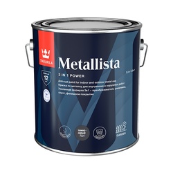 Краска по ржавчине Tikkurila/Tikkivala Metallista темно-серая (2,3 л)