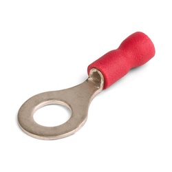 Наконечник кольцевой изолированный НКИ 1,25-4 д/провода 0,5-1,5 мм2, красный (100 шт)