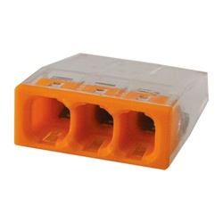 Клемма 2273-233 с пастой, 3 провода 1,0-2,5 мм2 (5 шт.)