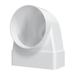 Соединительное колено Era 612СК10КП, 120х60 мм d=100 мм