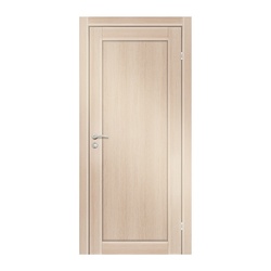 Полотно дверное OLOVI Симпл экошпон Беленый Дуб 700х2000 мм глухое